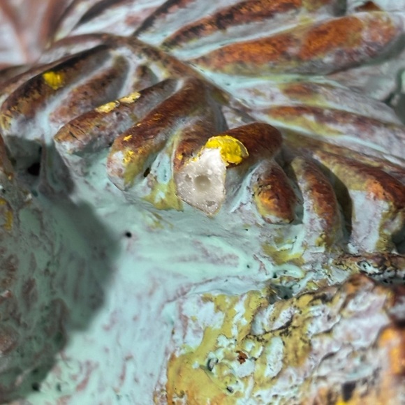 2 Large Pine Cone Branch Rustic Woodland Candle Stick Holders Table Or Mantel - Picture 5 of 6